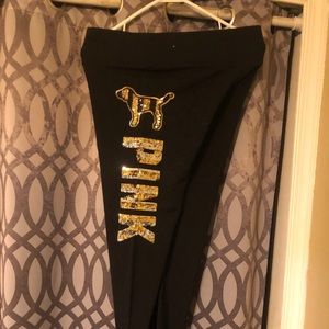 Brand new.  Pink tights.  Sz large